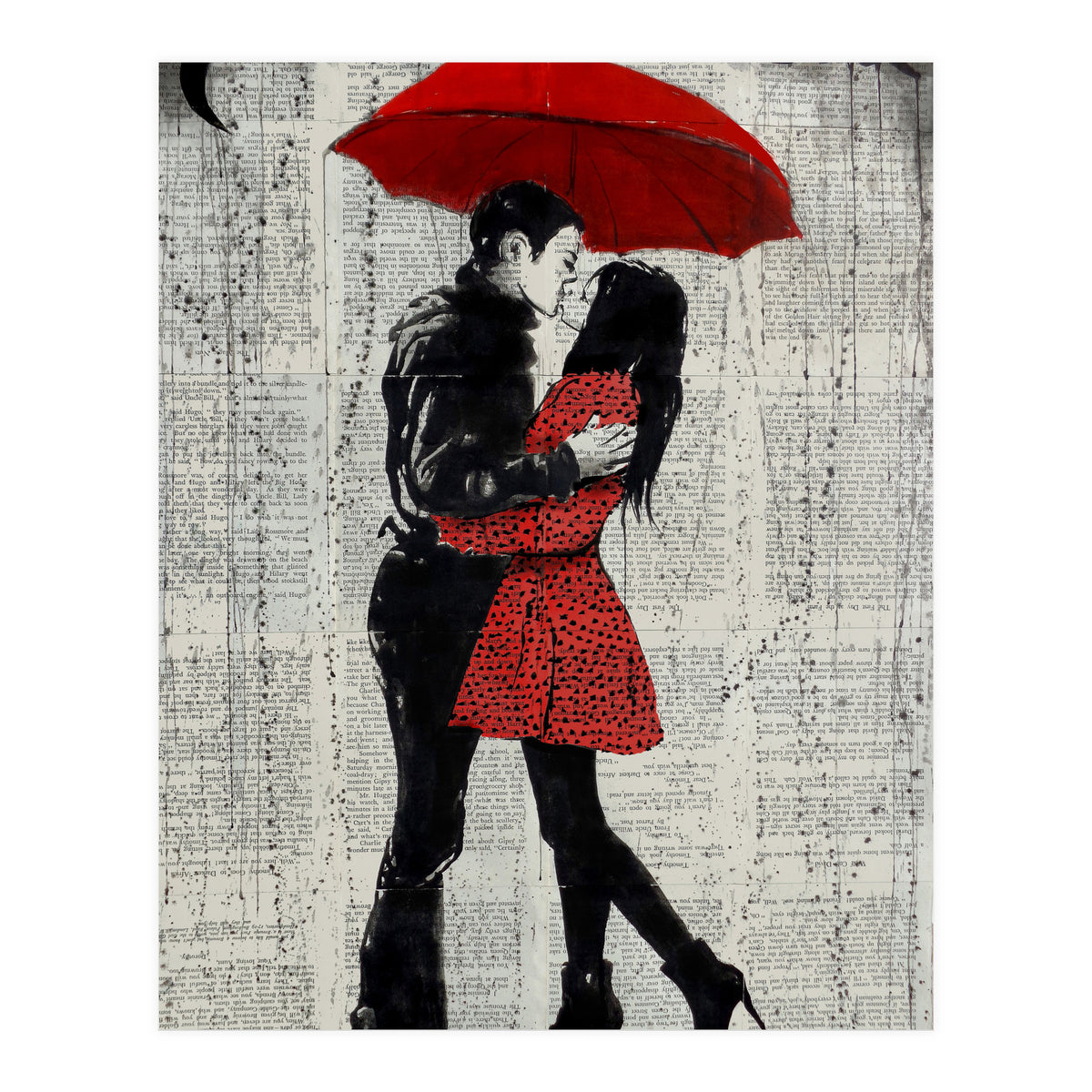 Rain Kisses (Print Only)