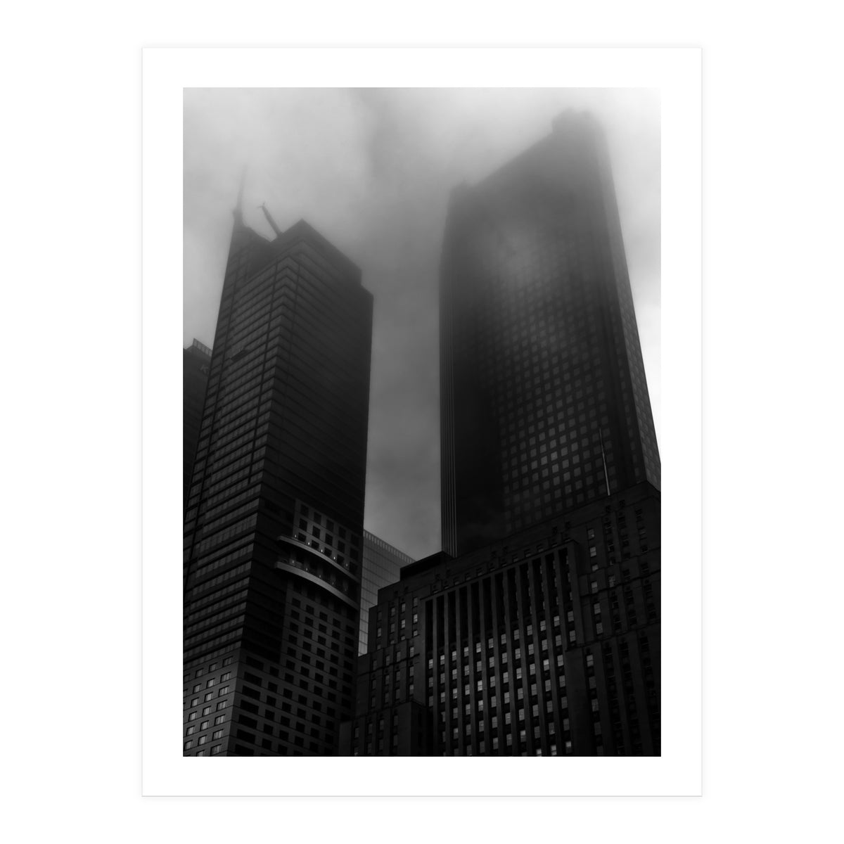 Downtown Toronto Fogfest No 2 (Print Only)