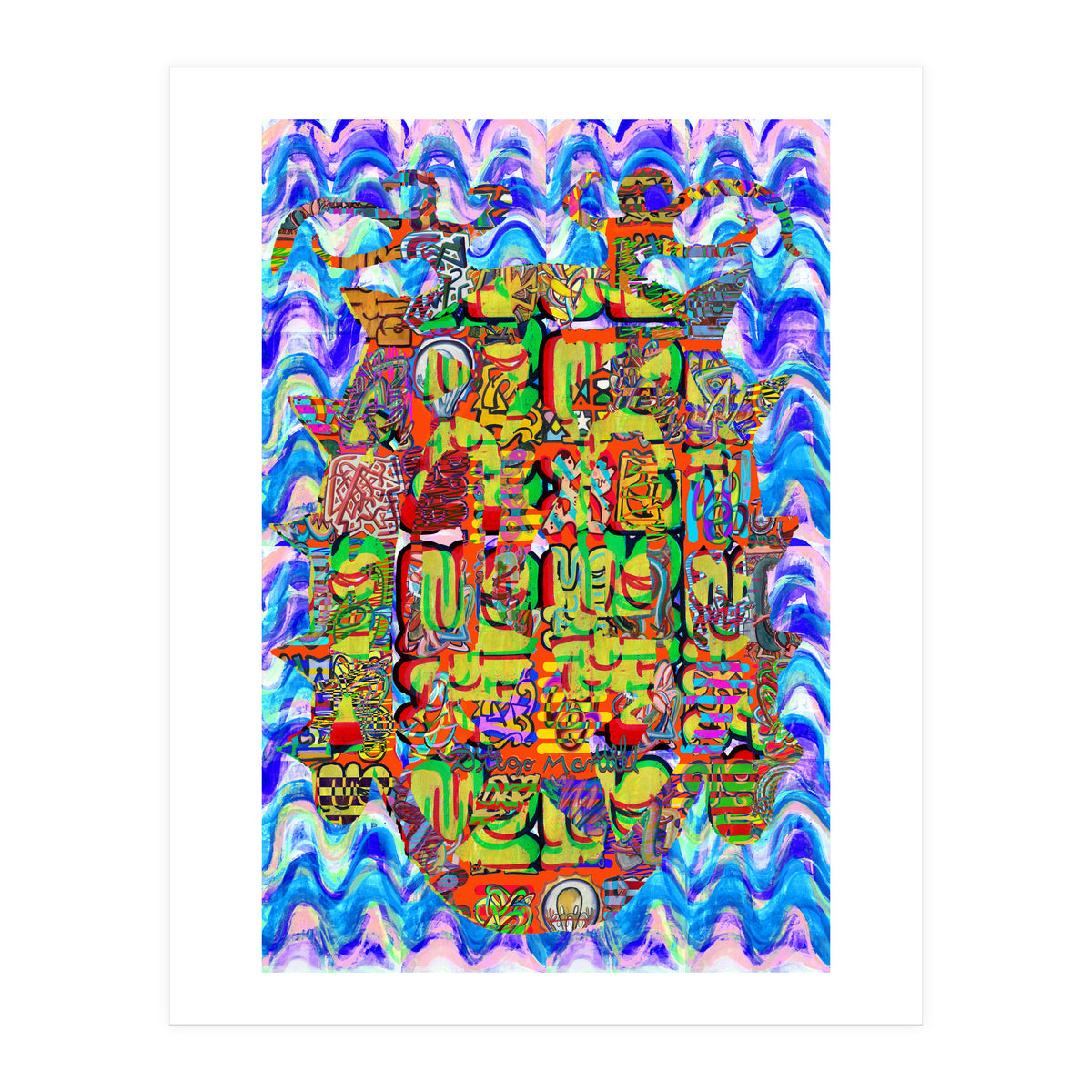 Graffiti Digital 7 (Print Only)