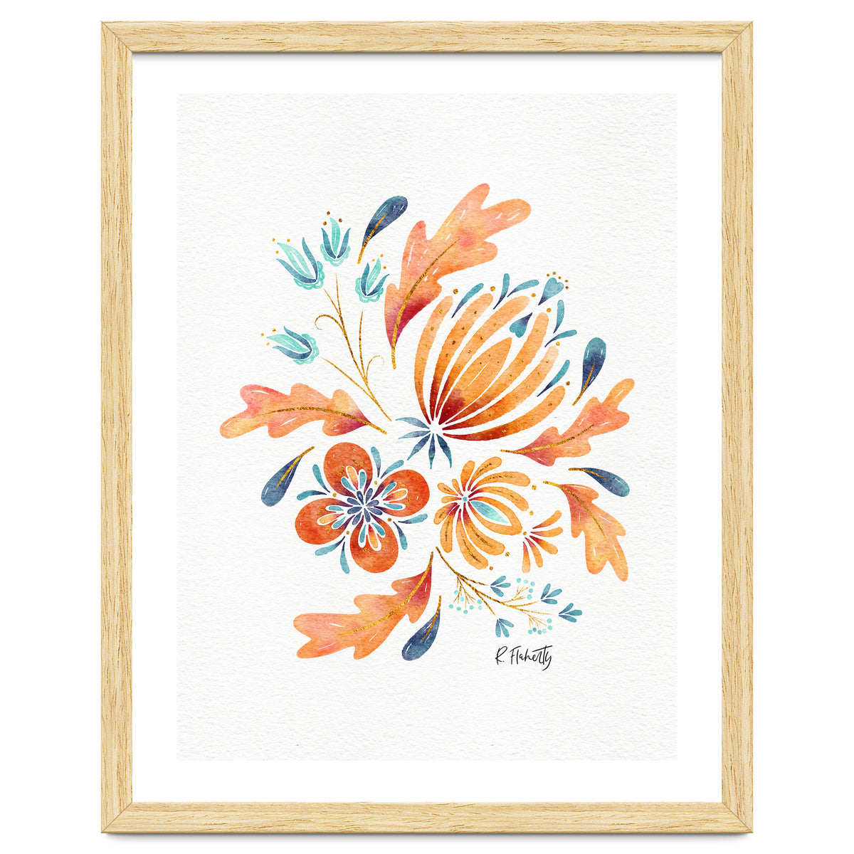 Protea Floral | Peach