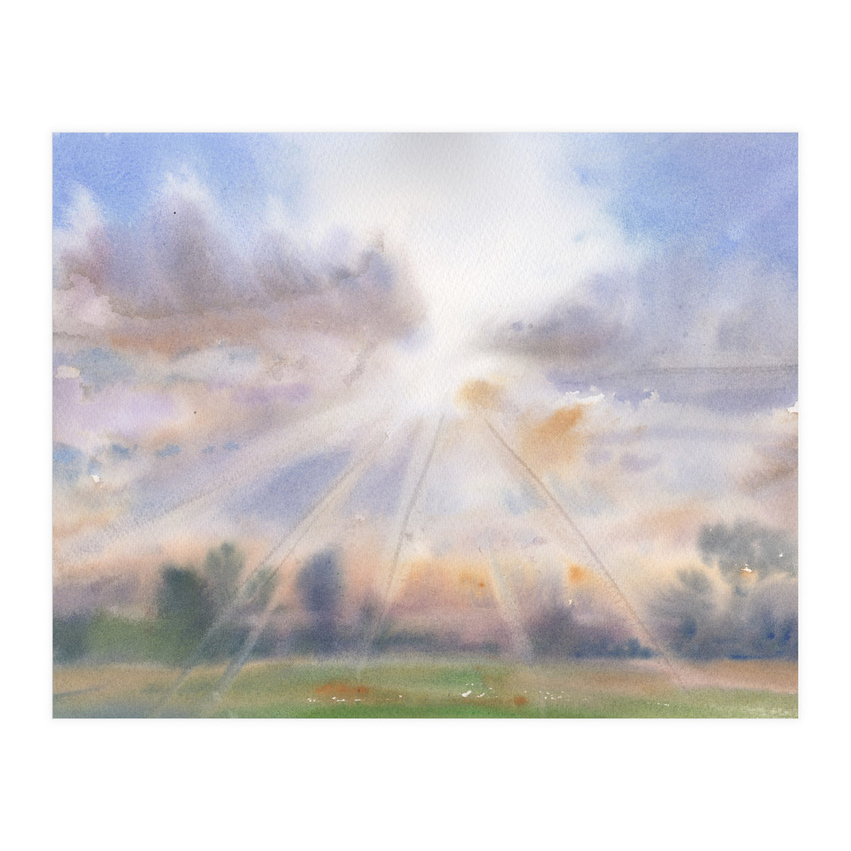 Beautiful Sunset   (Print Only)