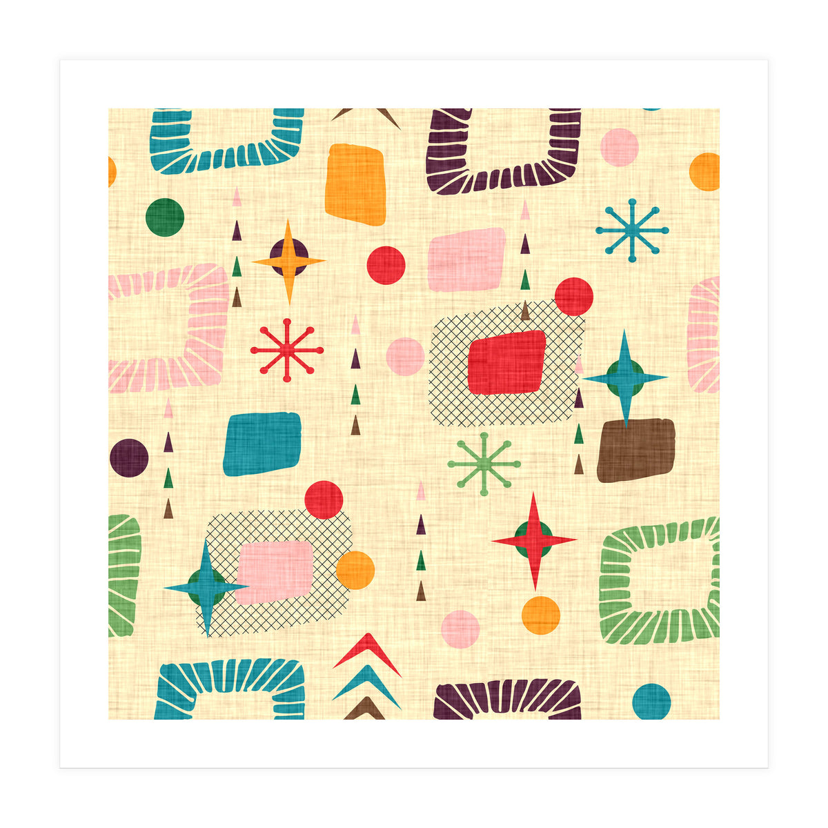 Atomic Pattern  (Print Only)