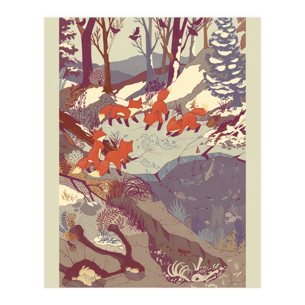 Fisher Fox (Print Only)