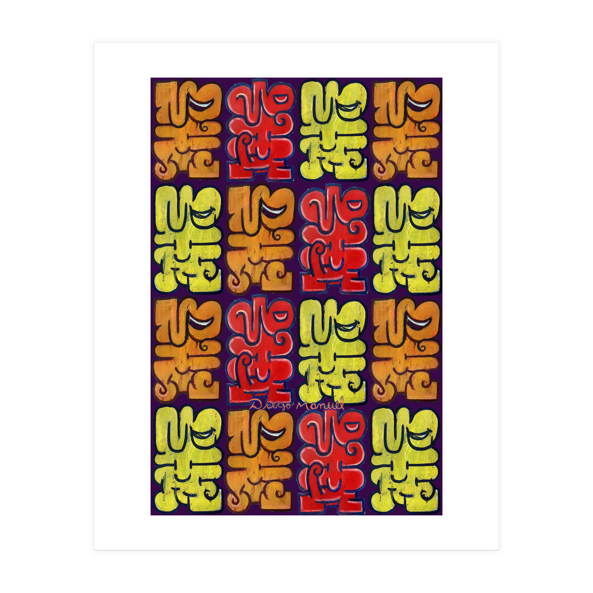 Garffiti 23 29 33 Tapiz C (Print Only)