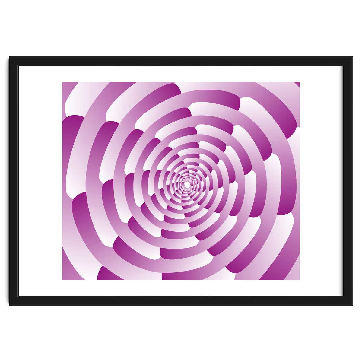Abstract Pink Spiral
