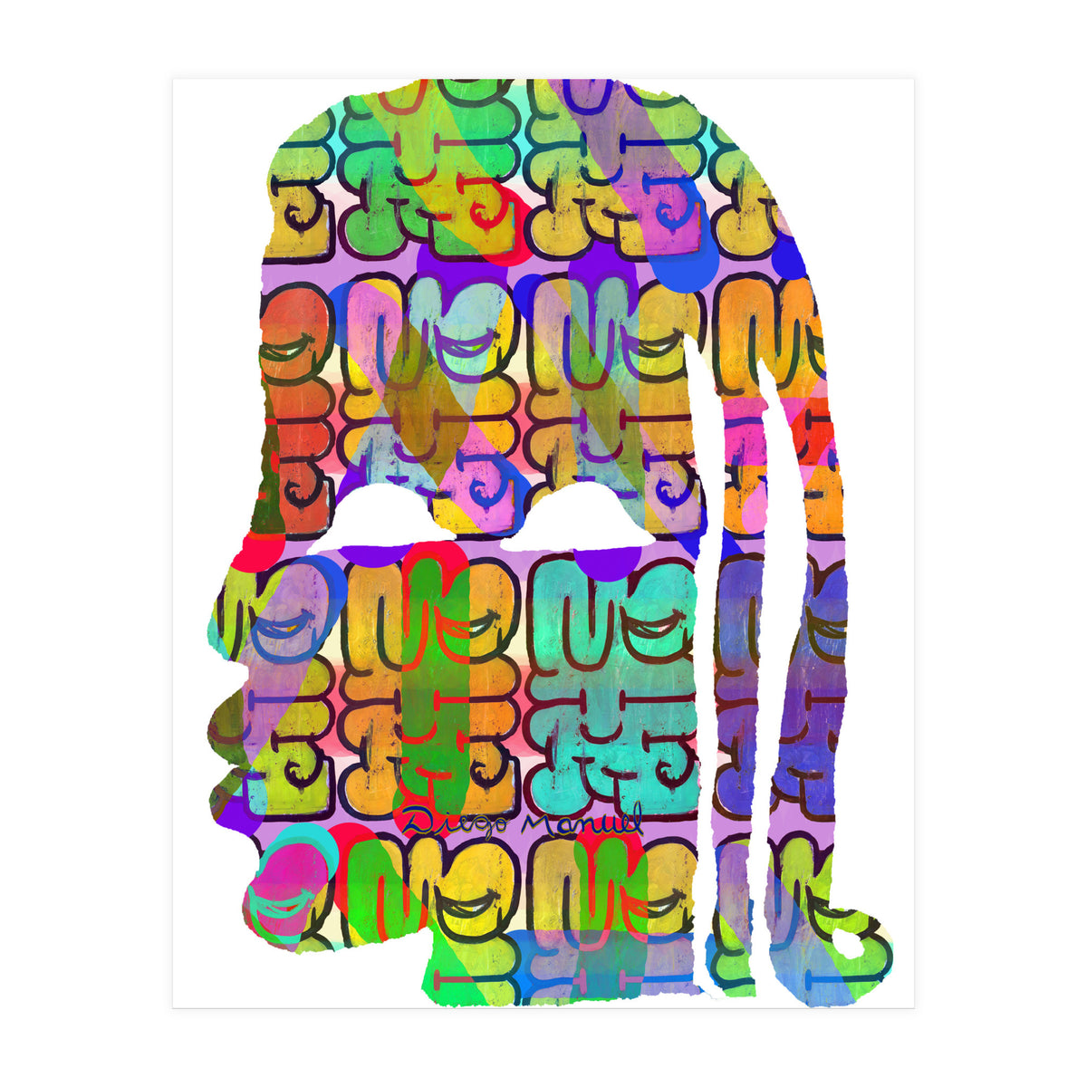 Abstracto Pop Nuevo B 7 Copia (Print Only)