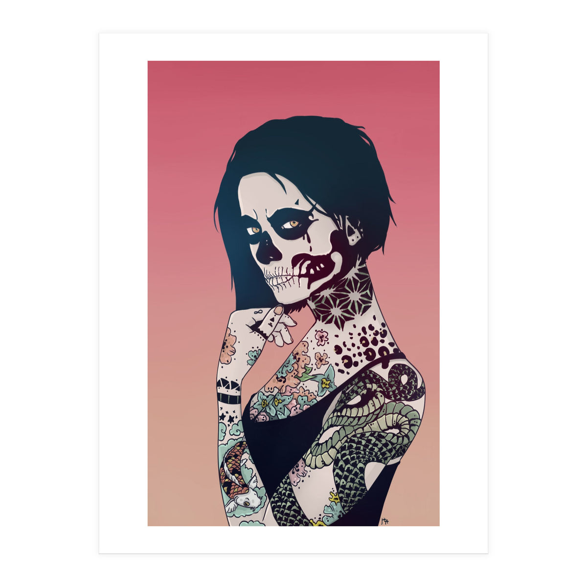 Snake Lady (Print Only)