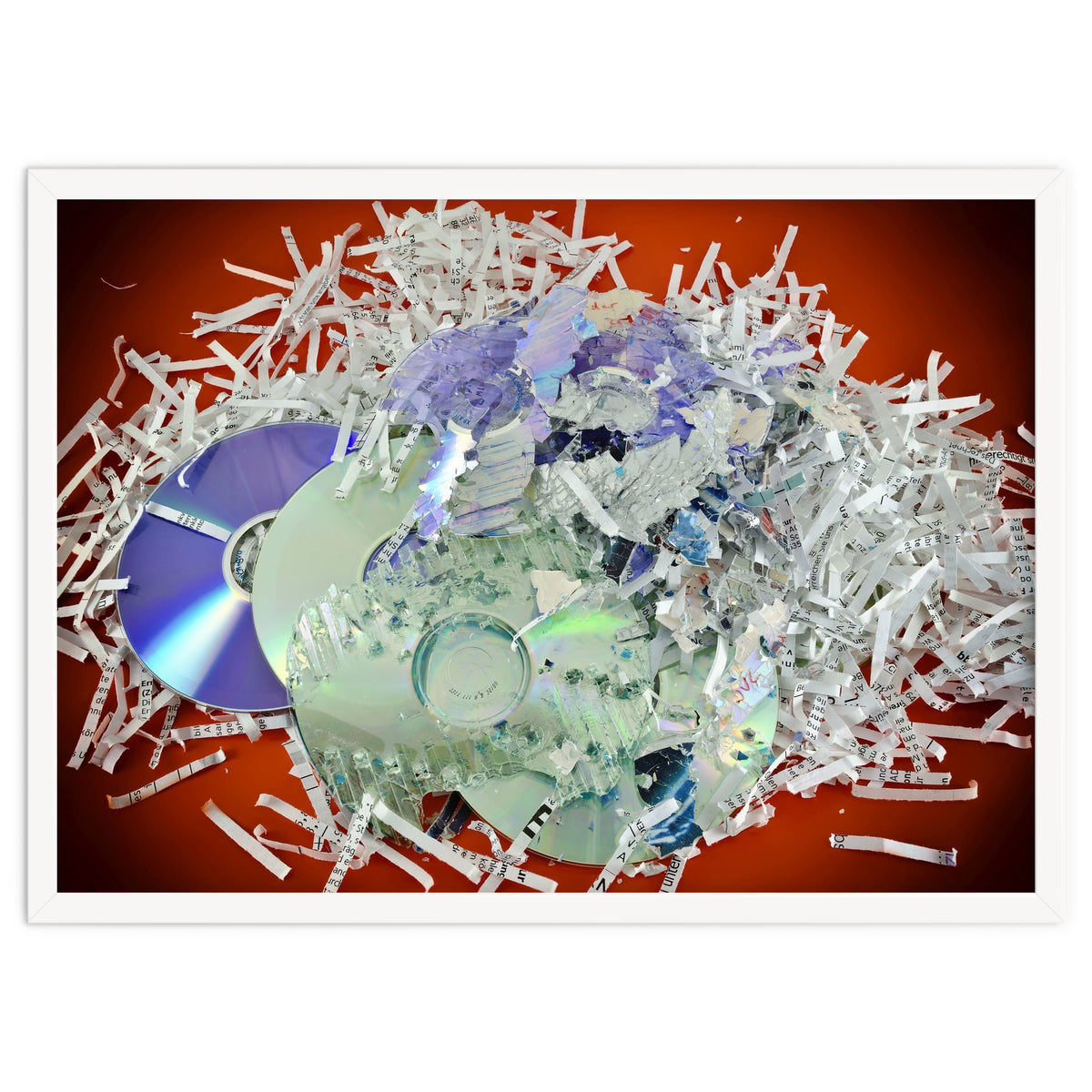 Destroyed information