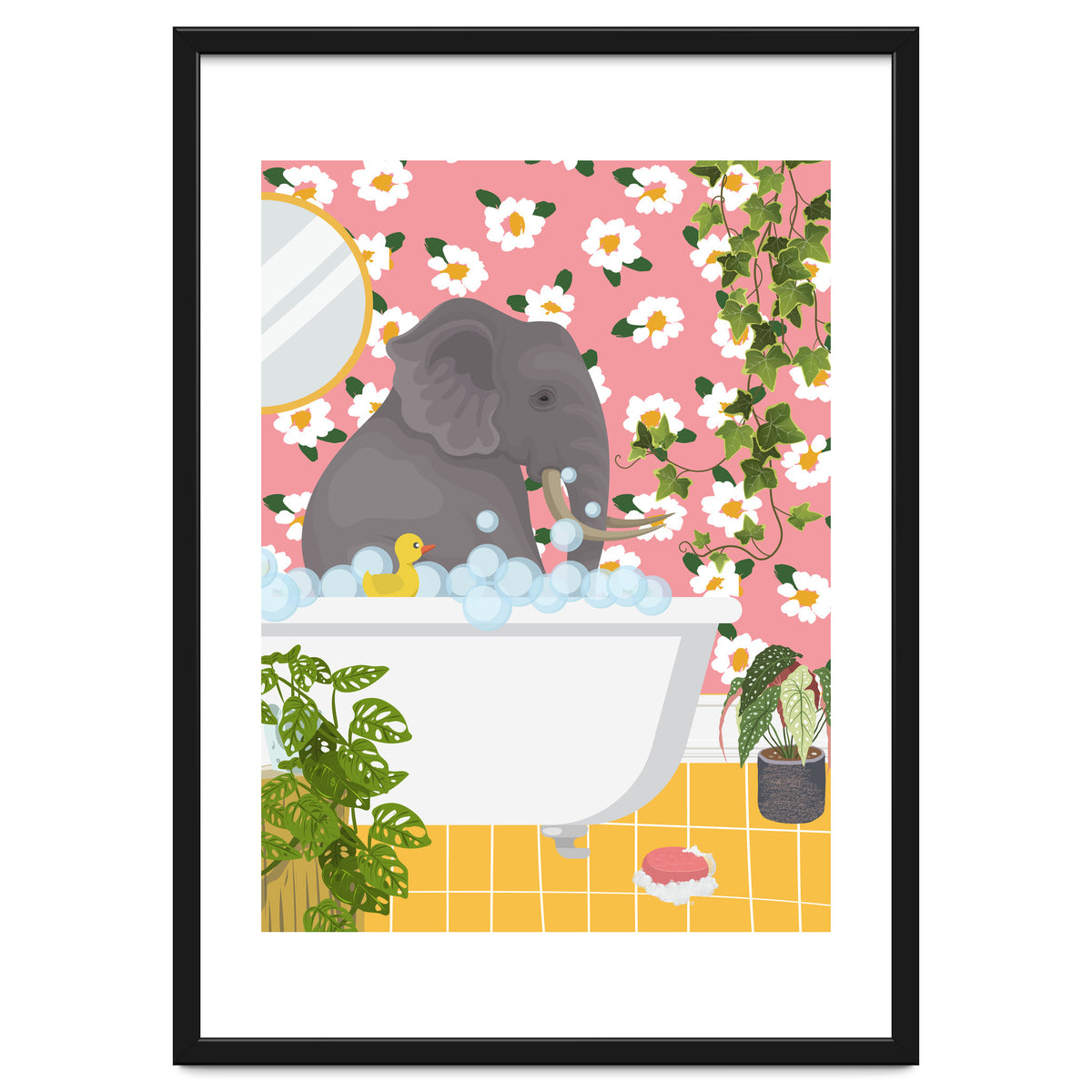 Elephant Bathing