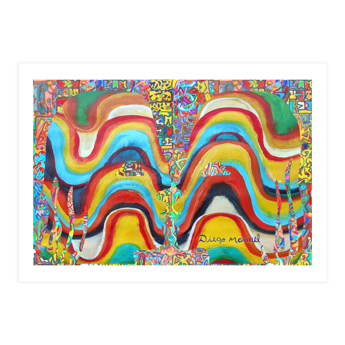 Abstracto Pop Nuevo B10 (Print Only)