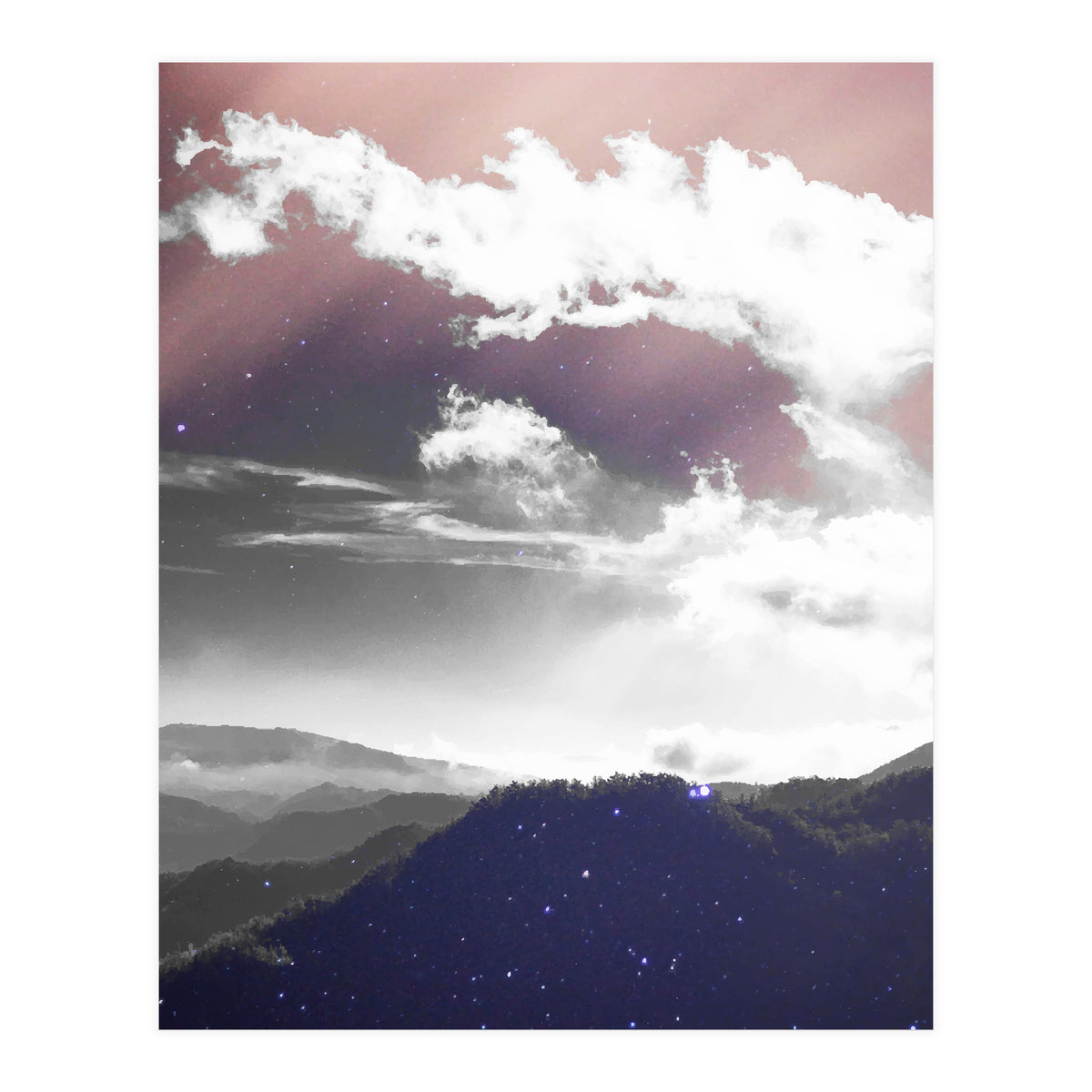 Galaxy Mountain (Print Only)