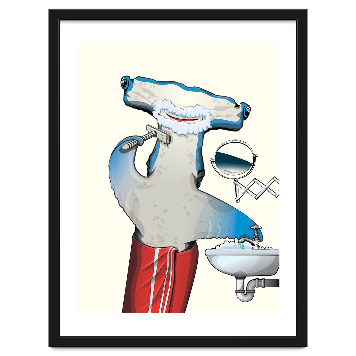 Hammerhead Shark Shaving