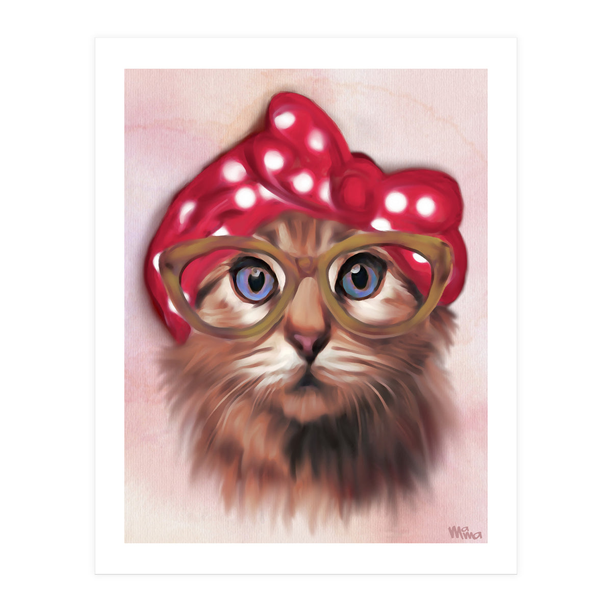 Pinup Cat (Print Only)