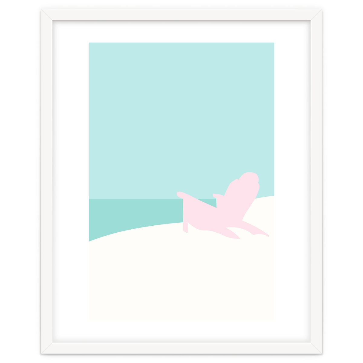 Minimal Beach Chair - Turquoise Coast