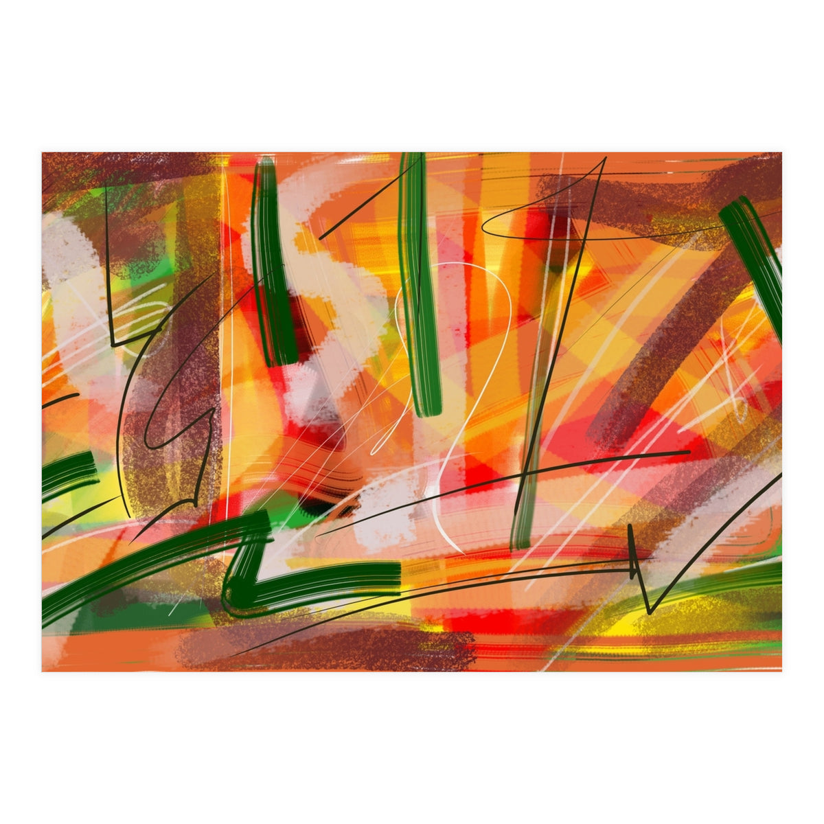 Orange Panorama (Print Only)