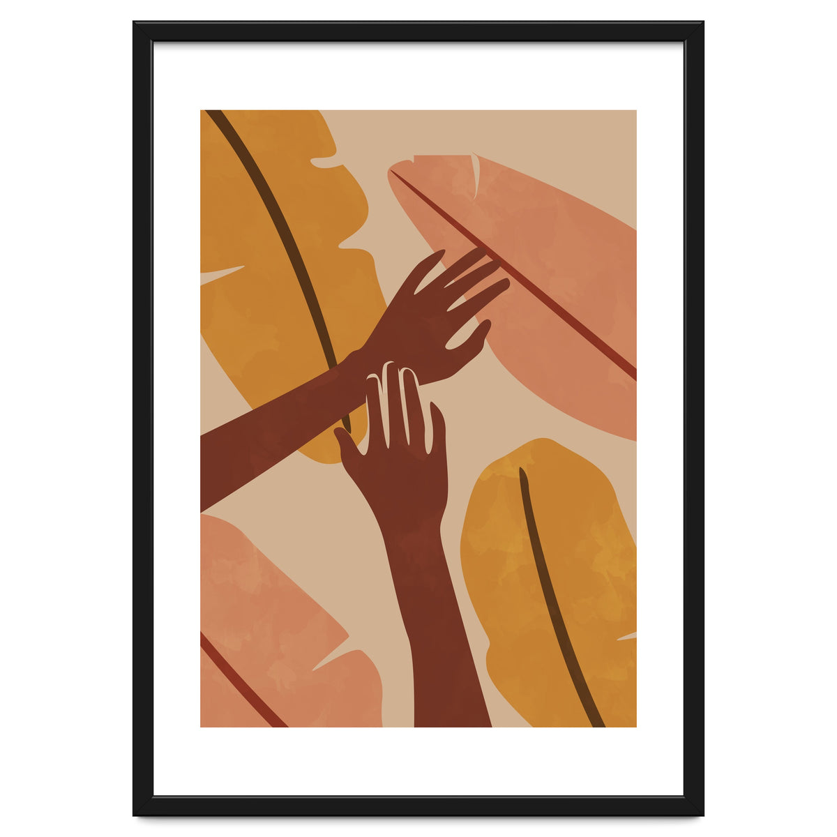 Banana Leaf Tropical Boho