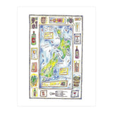A wine map of New Zealand (Print Only) thumbnail