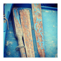 boat and oars (Print Only)