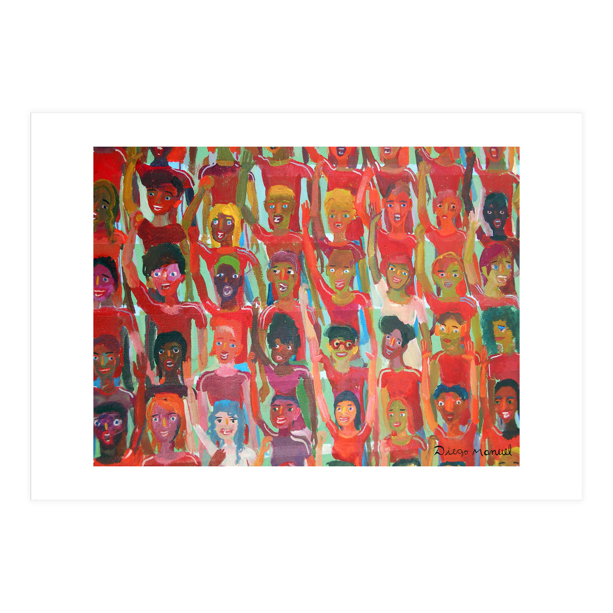 Hichada Roja Detalle 1 (Print Only)