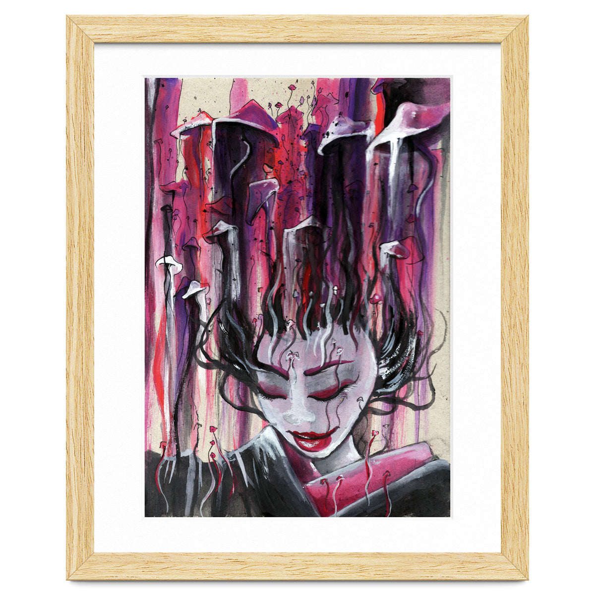 Geisha in Mushrooms: The Surrealistic Concubine