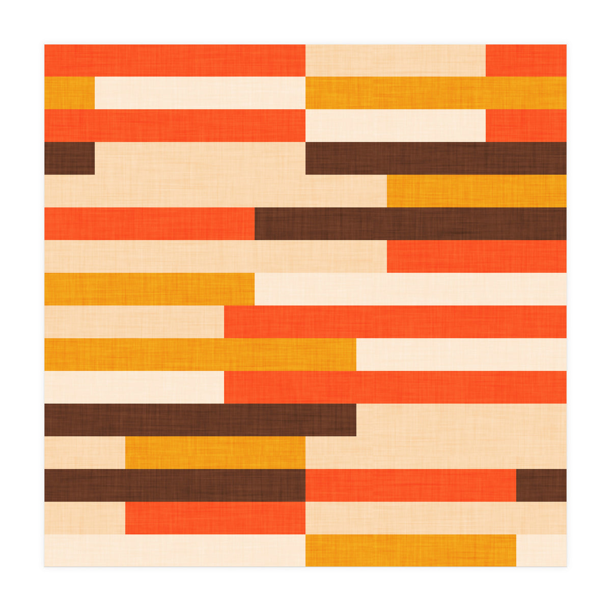 Classic Mid Mod Kilim Stripes  (Print Only)