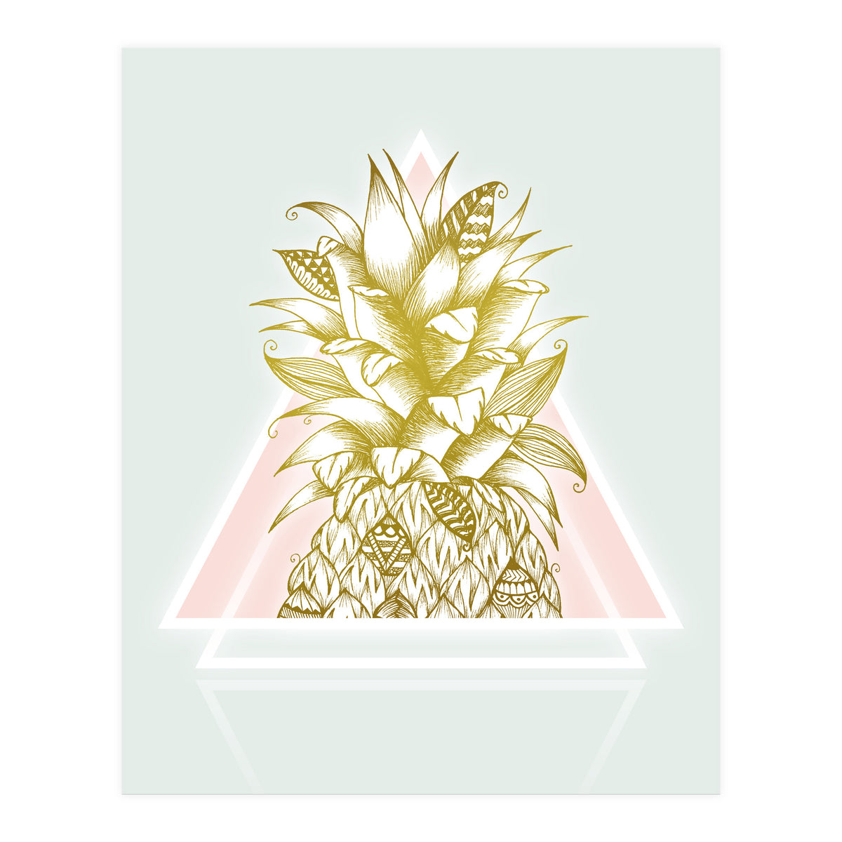 Golden Pineapple (Print Only)