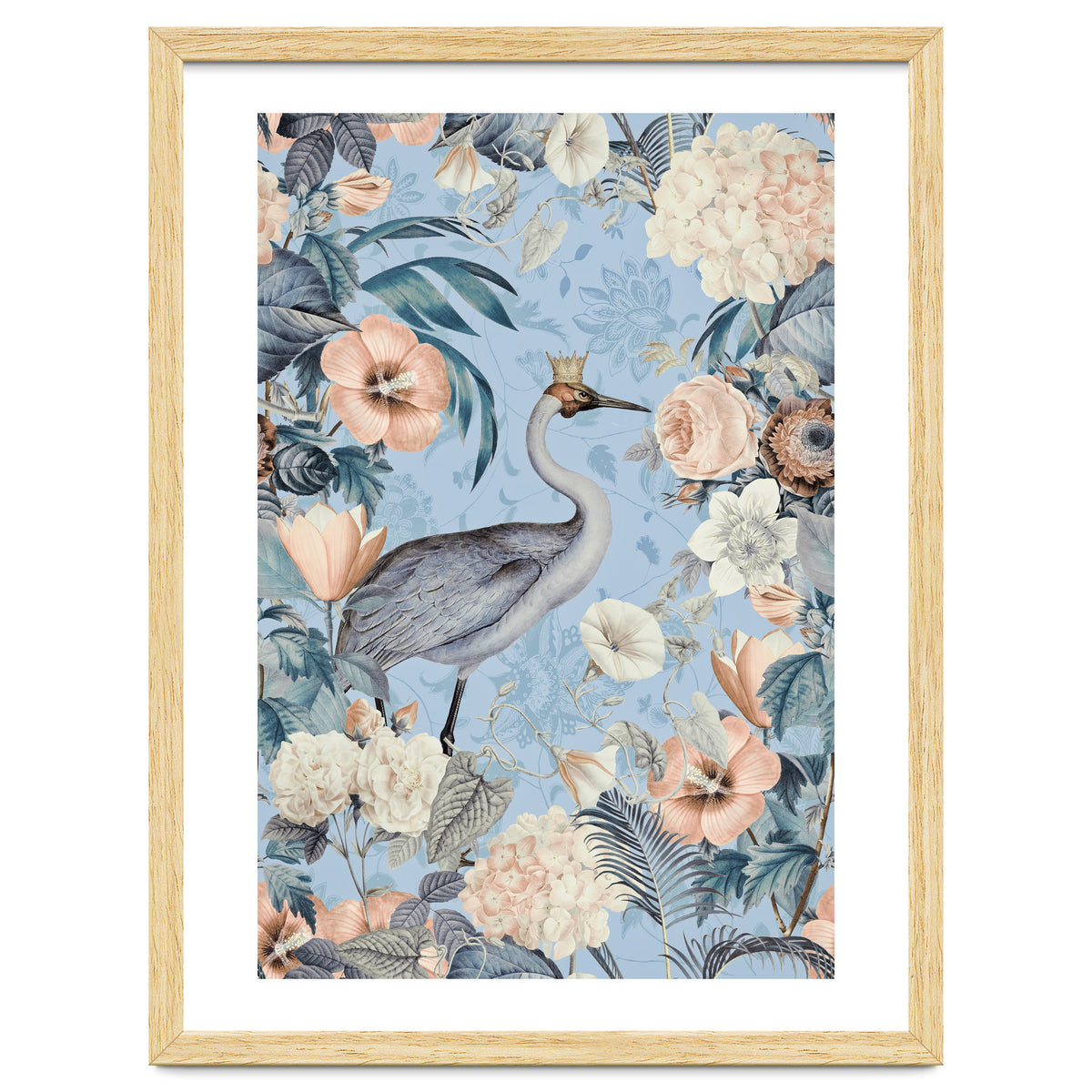 Crane King Blue Cream