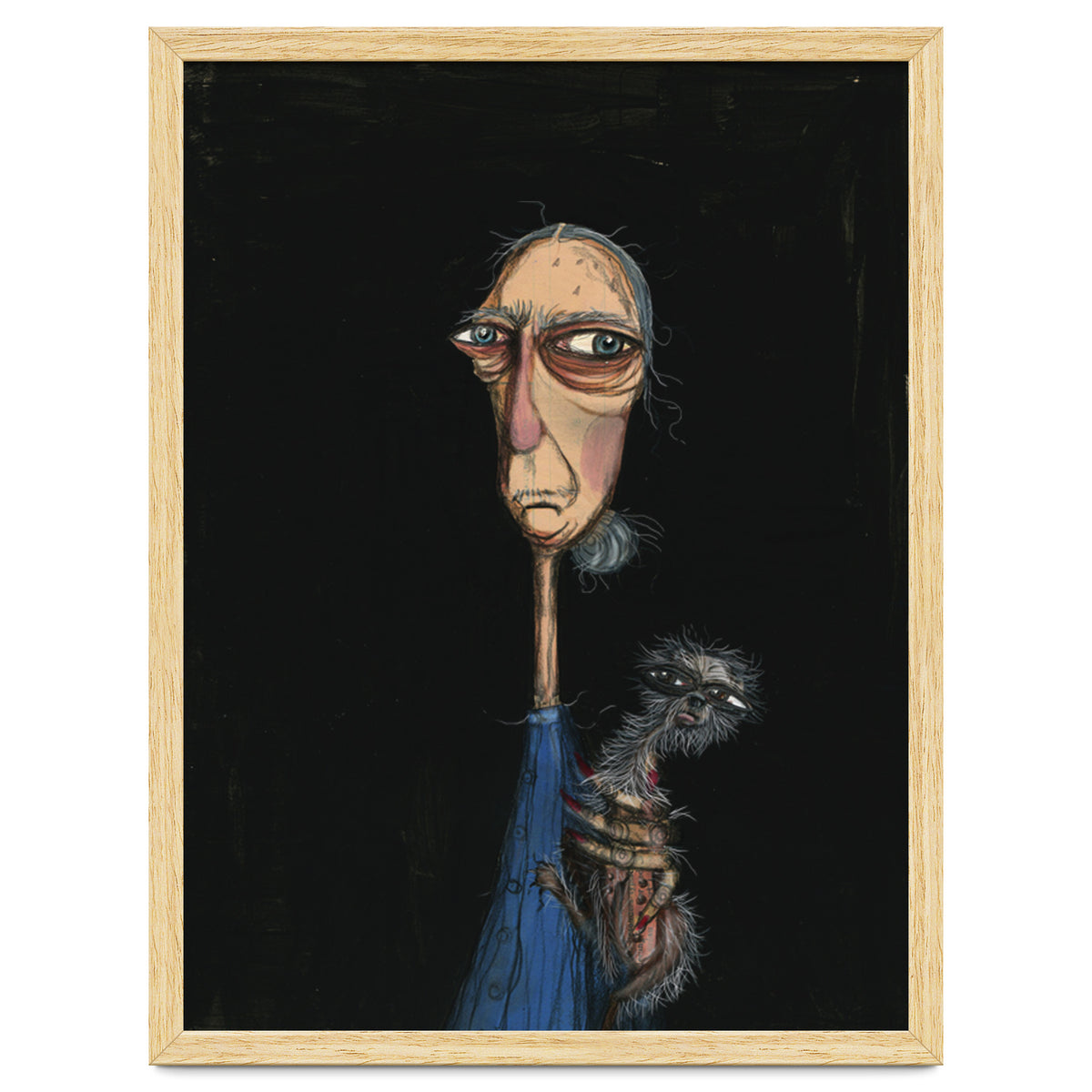 Woman Holding A Chihuahua