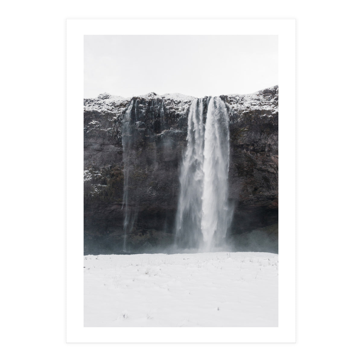 Seljalandsfoss Waterfall Iceland 2 (Print Only)