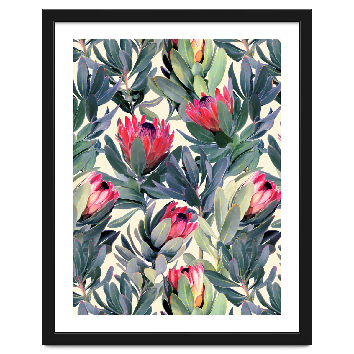 Painted Protea Pattern