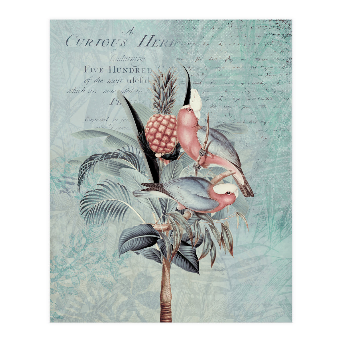 Parakeet Paradise 2 (Print Only)