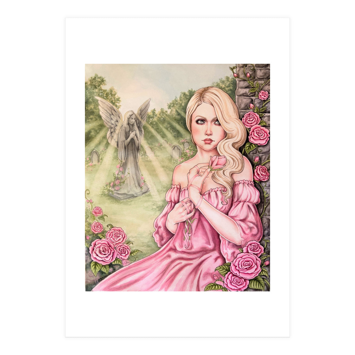 Weeping Rose (Print Only)