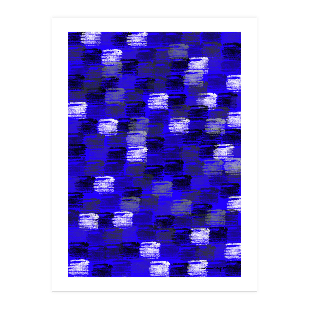 Blue Rush (Print Only)