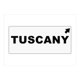 Let`s go to Tuscany, Italy! Road sign (Print Only) thumbnail