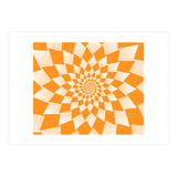 Abstract Orange Geometric  (Print Only) thumbnail