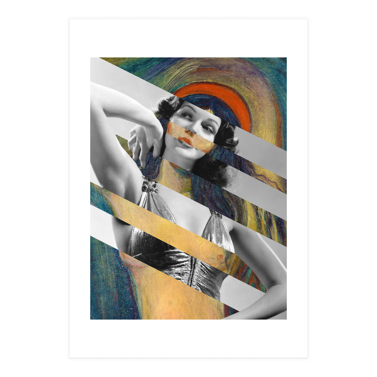 Munch's Madonna & Rita Hayworth  (Print Only)