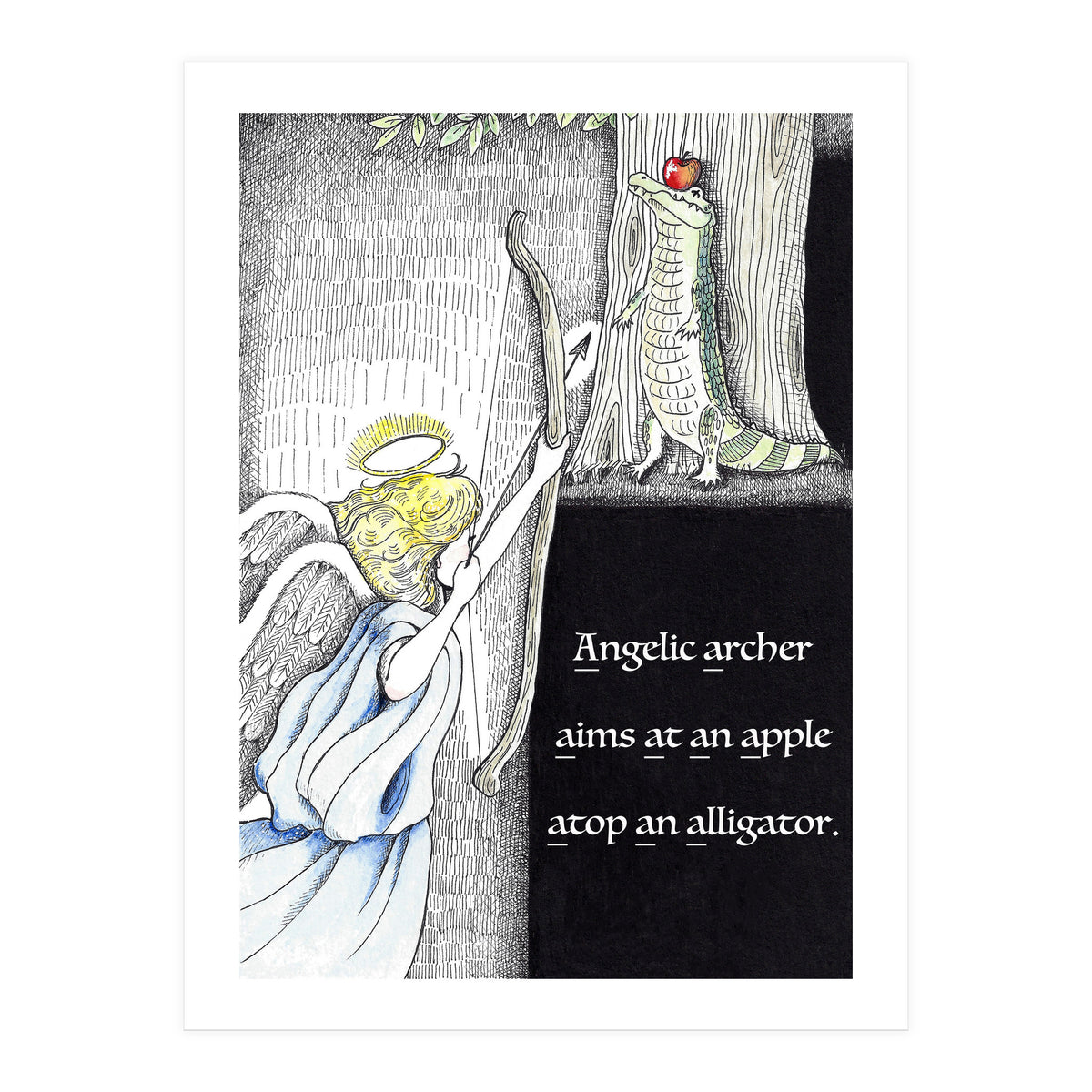 Letter A (Print Only)