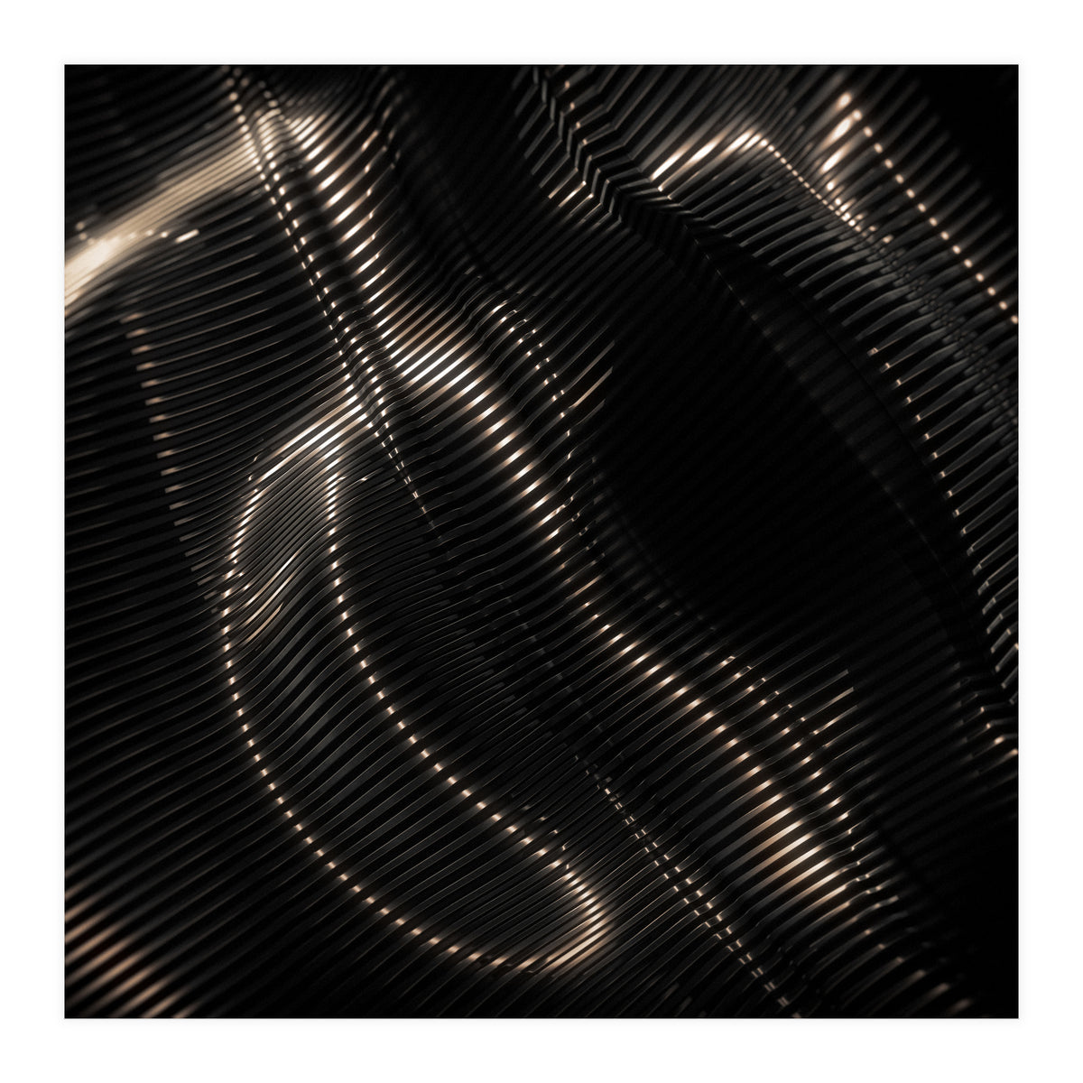 Black Steel Abstraction (Print Only)