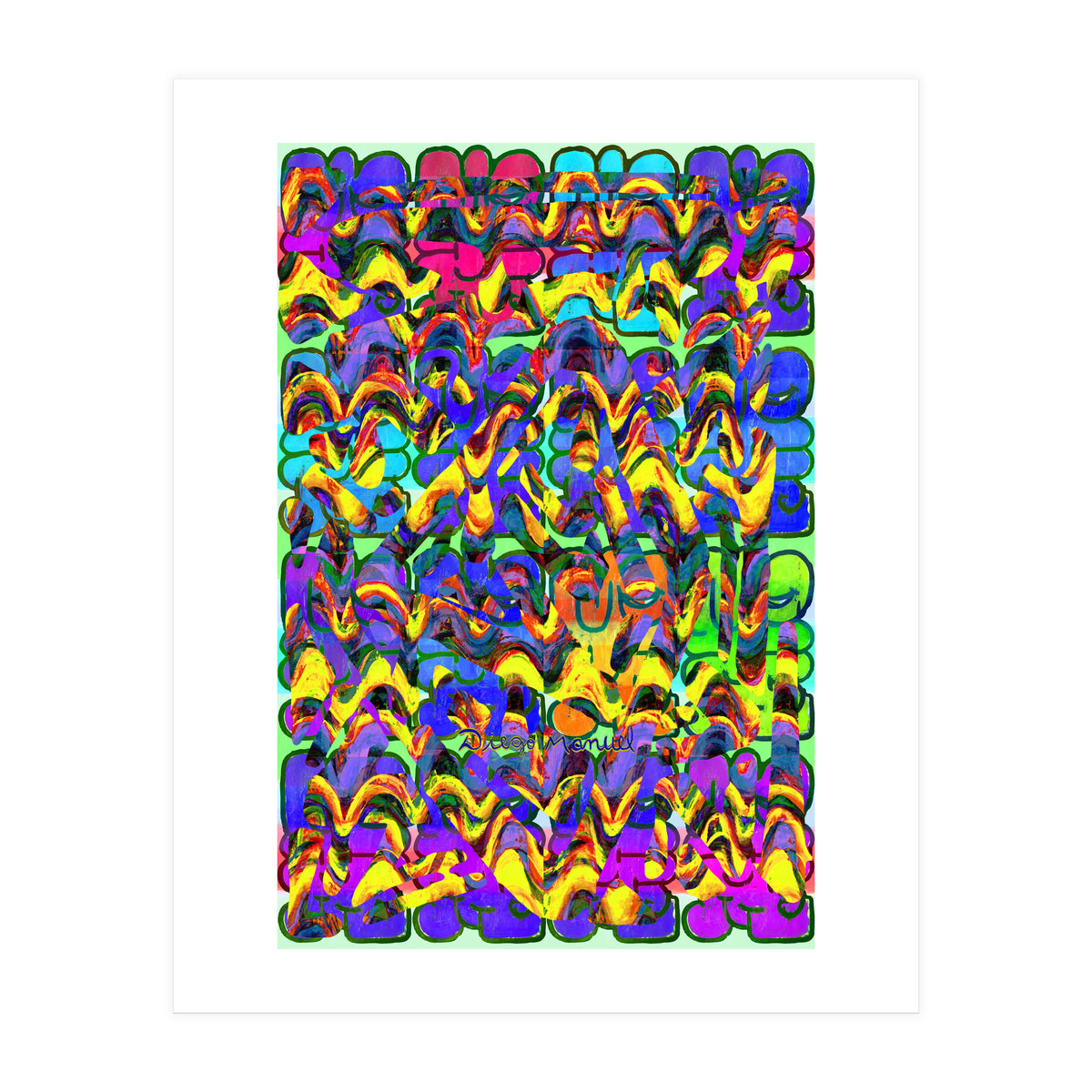 New Graffiti B 15 (Print Only)