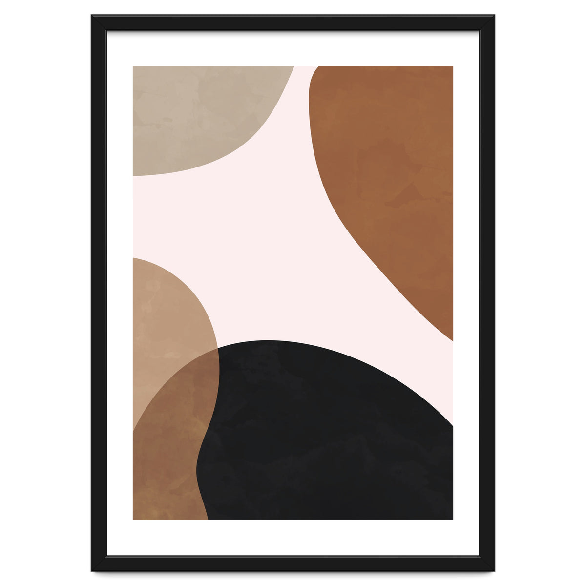 Abstract Shapes Scandinavian Art