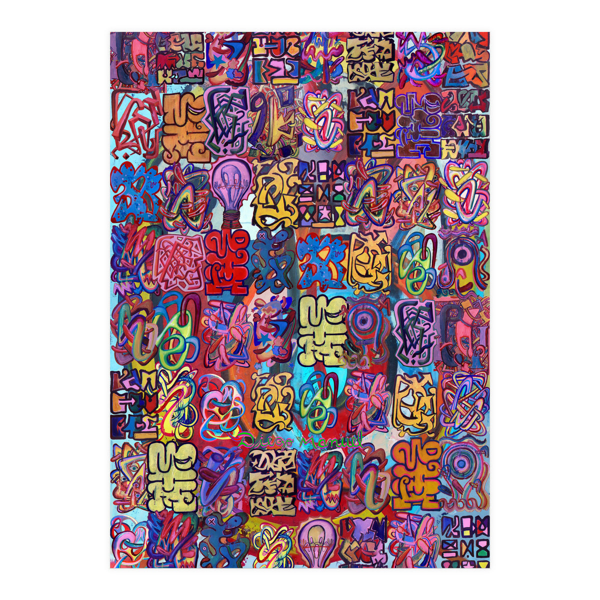 Graffiti Digital 2022 345 (Print Only)