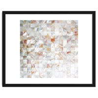 Mother of Pearl, Exotic Tiles Photography, Neutral Minimal Geometrical Graphic Design