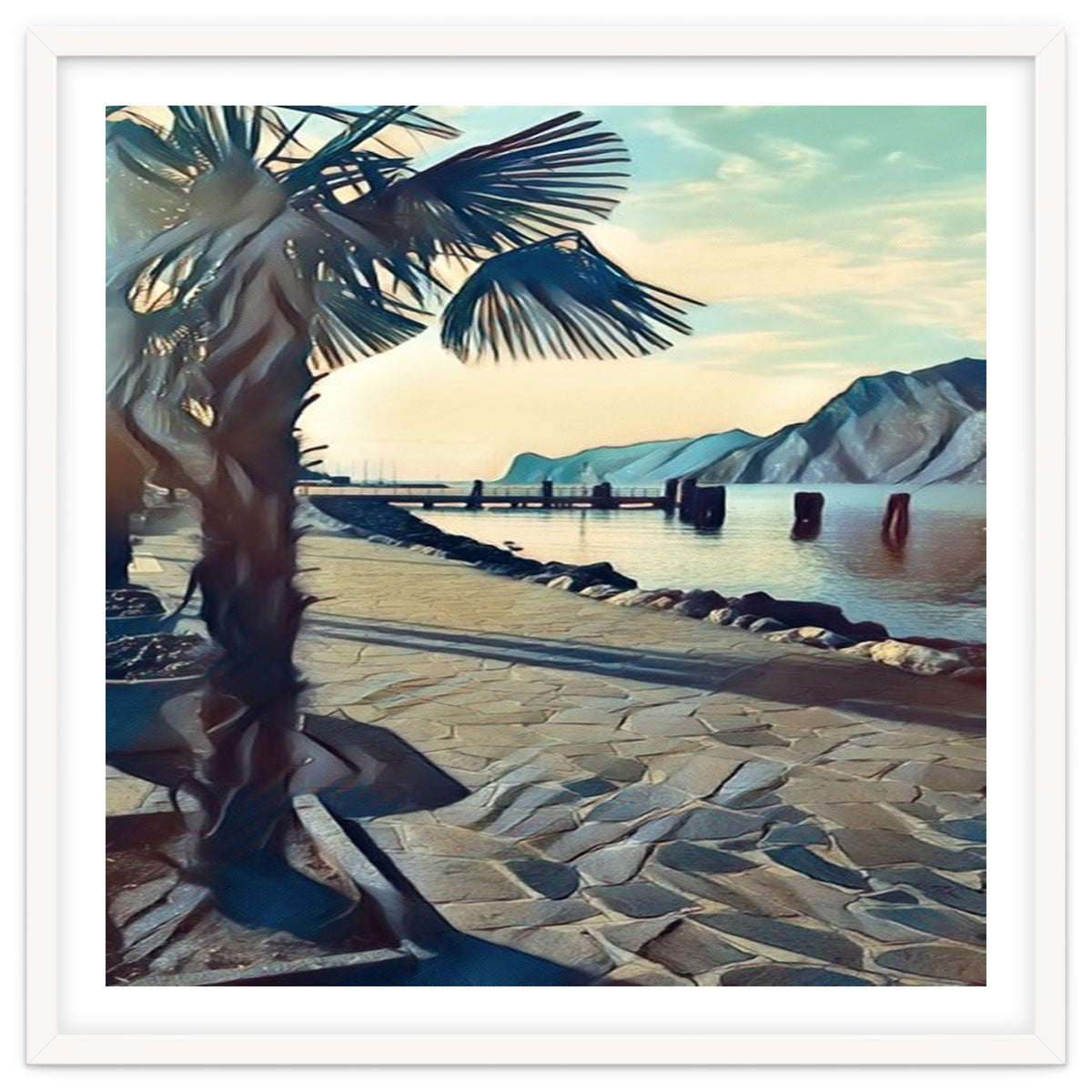 A walk on Lake Garda, Italy.