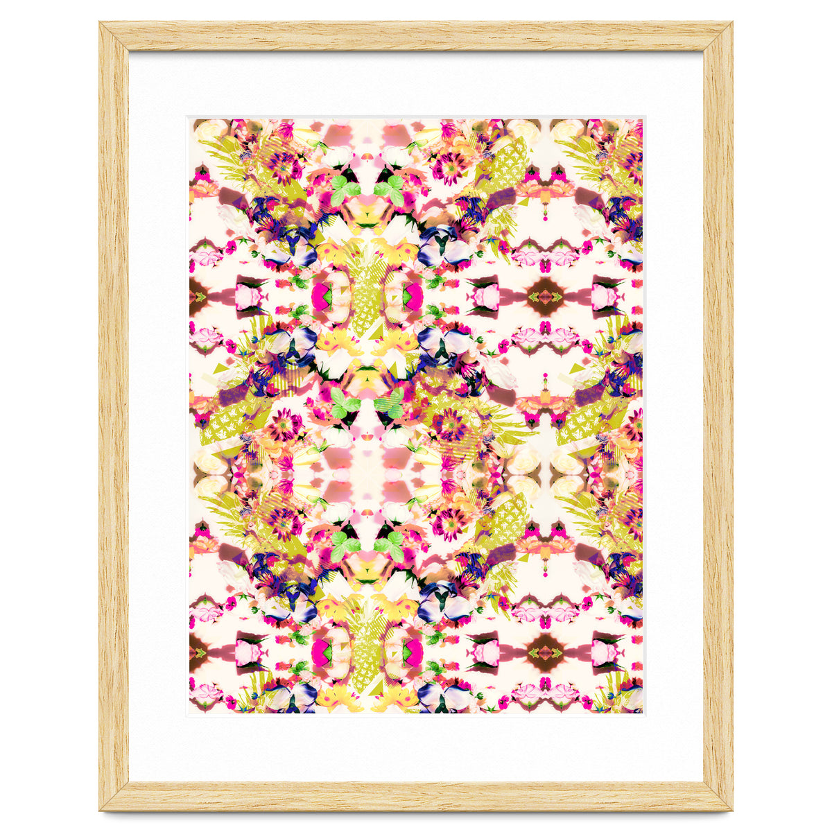 Painting mosaic - Abstract nature