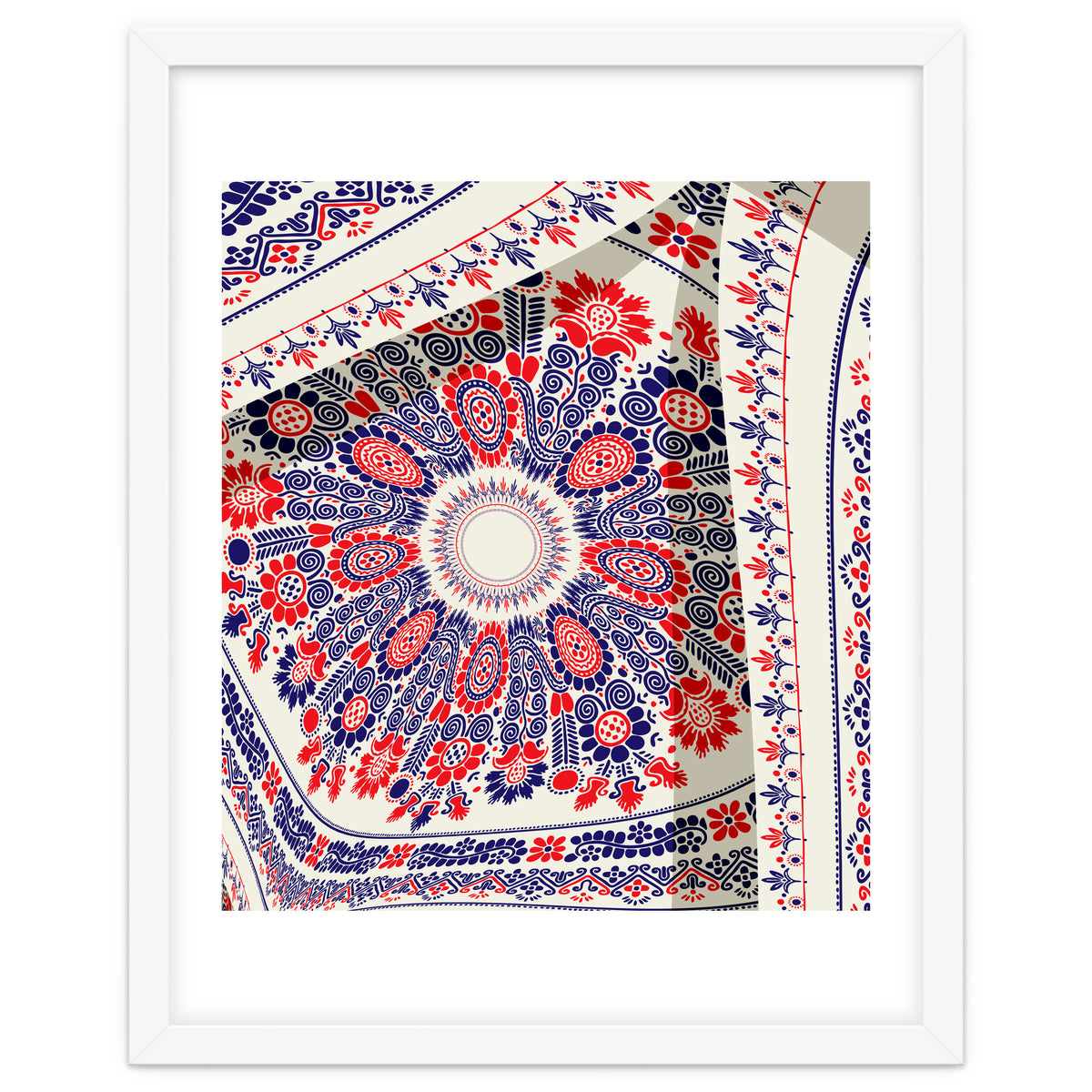 Romanian embroidery background 39