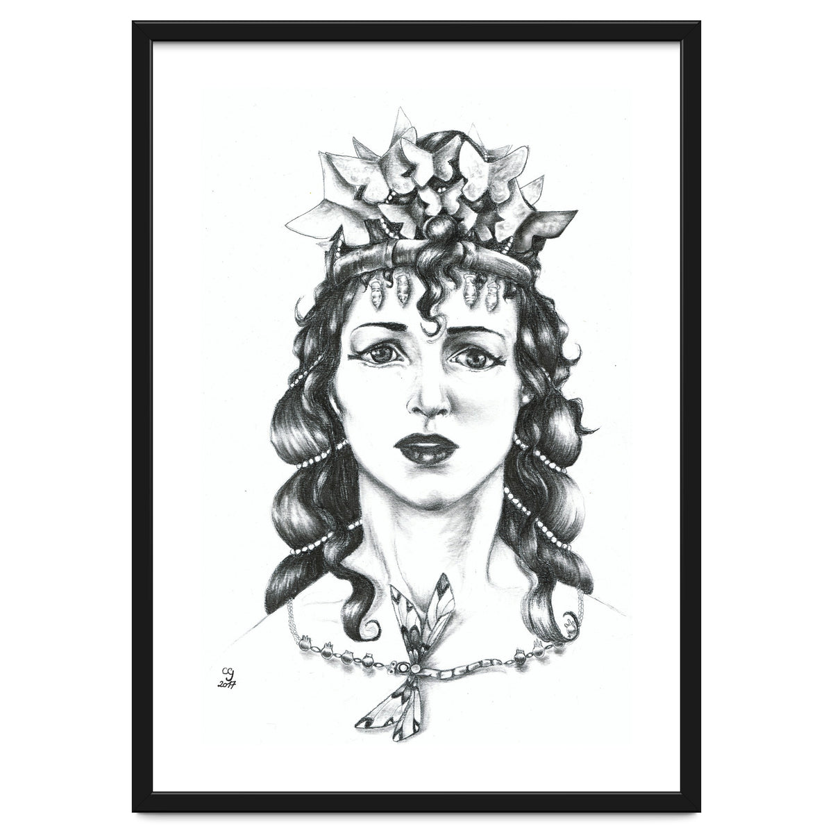 Butterfly Crowned Priestess