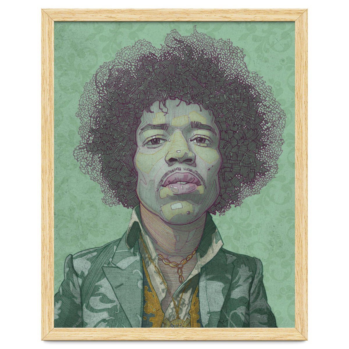 Hendrix Illustration