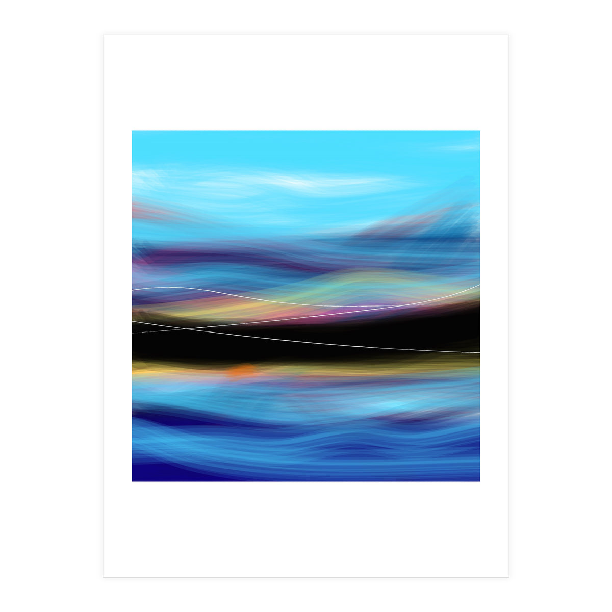 Peace underneath  (Print Only)