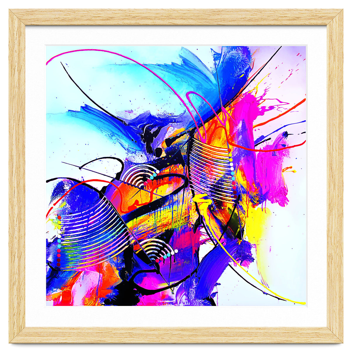 Abstract Art Britto - Qb293