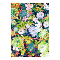 Watercolor Succulents (Print Only)